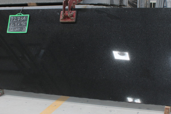 Video of Extra Long Premium Absolute Black Granite Slabs
